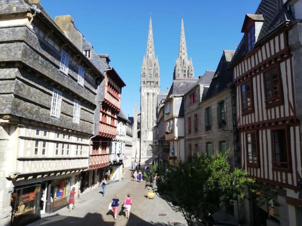 Sweet Home En Plein Coeur De Quimper Bagian luar foto